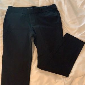 Black pixie pants size 12 Old Navy